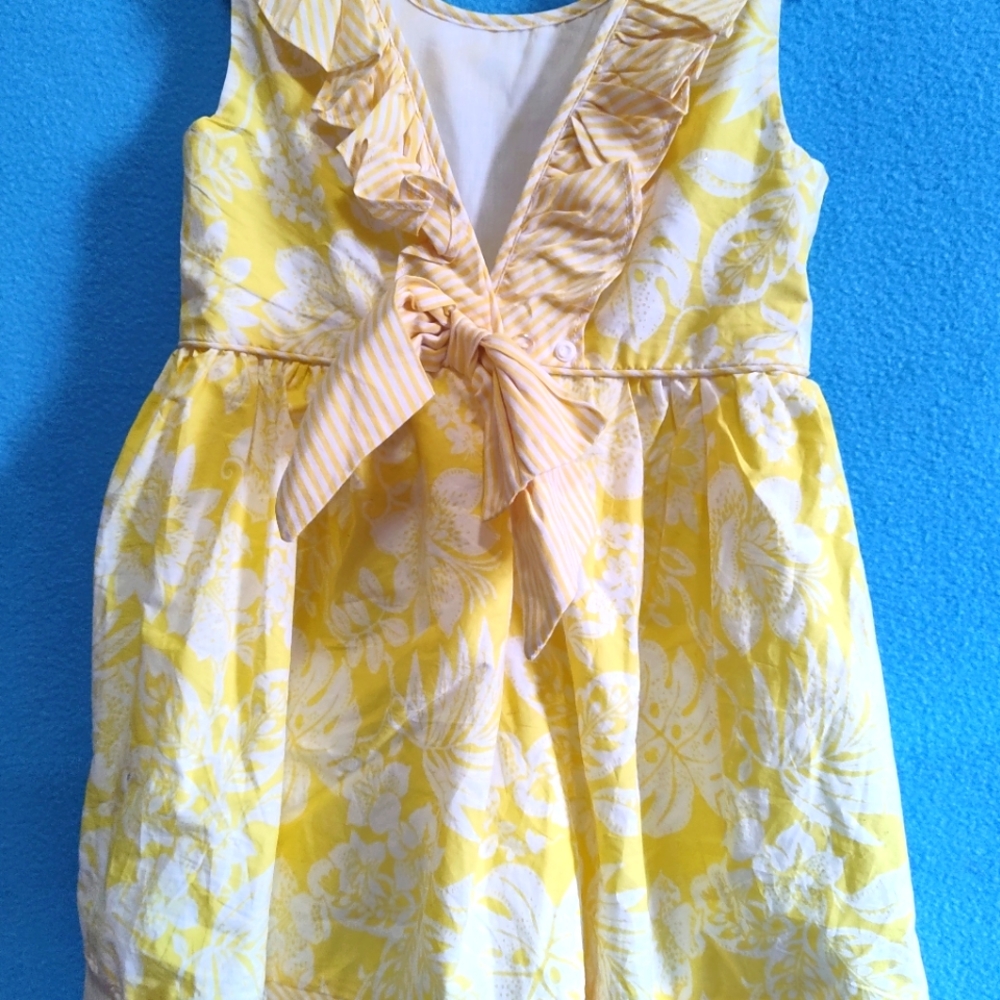 5T Yellow Sun Dress